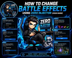 Change Battle Effects Using ZERO Injector